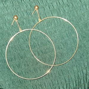 Elegant Gold Hoop Earrings